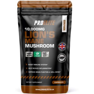 ProElite (30 Capsules) Lions Mane Mushroom Extract 10,000mg Capsules ProElite (30 Capsules) Lions Mane Mushroom Extract 10,000mg Capsules