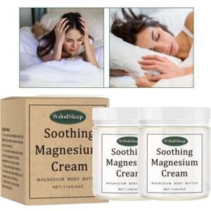 Unbranded 2PC WoodSleep Magnesium Cream - Sleep Aid & Joint Relief - 114g Unbranded 2PC WoodSleep Magnesium Cream - Sleep Aid & Joint Relief - 114g