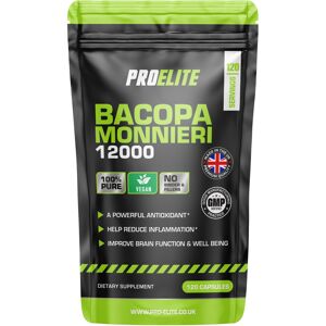 ProElite (120 Capsules) Bacopa Monnieri 600mg Memory Focus Boost ProElite (120 Capsules) Bacopa Monnieri 600mg Memory Focus Boost