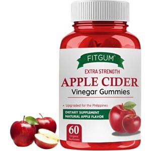 Unbranded FitGum Apple Cider Vinegar Gummies 60 Chewable Gummies with Vitamin B12 for Deto Unbranded FitGum Apple Cider Vinegar Gummies 60 Chewable Gummies with Vitamin B12 for Deto