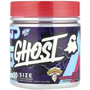 Ghost Size, Muscle Builder, Warheads Sour Watermelon Ghost Size, Muscle Builder, Warheads Sour Watermelon