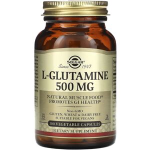 Solgar L-Glutamine 500 mg - Dietary Supplement Solgar L-Glutamine 500 mg - Dietary Supplement