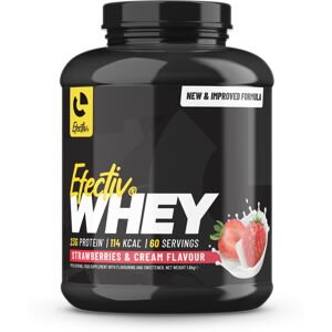(Strawberry Cream) Efectiv Nutrition Whey 1.8kg (Strawberry Cream) Efectiv Nutrition Whey 1.8kg