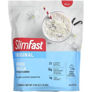 SlimFast, Original, Meal Replacement Shake Mix, French Vanilla, 2.98 lb (1.35 kg SlimFast, Original, Meal Replacement Shake Mix, French Vanilla, 2.98 lb (1.35 kg