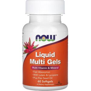 Now Foods Liquid Multi Gels - Multi Vitamins & Minerals - 60 Softgels Now Foods Liquid Multi Gels - Multi Vitamins & Minerals - 60 Softgels
