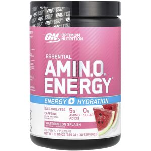 Optimum Nutrition, Essential Amin.O. Energy, Watermelon Splash, 10.05 oz (285 g) Optimum Nutrition, Essential Amin.O. Energy, Watermelon Splash, 10.05 oz (285 g)