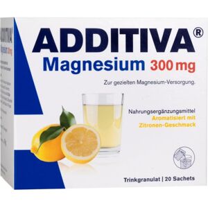 Additiva Magnesium 20 Sachet Enhances Energy Metabolism & Supports Bone Health Additiva Magnesium 20 Sachet Enhances Energy Metabolism & Supports Bone Health