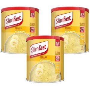 Slimfast Powder Tin Banana 365g x3 Pack Slimfast Powder Tin Banana 365g x3 Pack