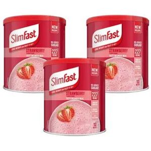 Slimfast Powder Tin Strawberry 365g x3 Pack Slimfast Powder Tin Strawberry 365g x3 Pack