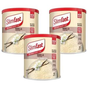 Slimfast Powder Tin Vanilla 365g x3 Pack Slimfast Powder Tin Vanilla 365g x3 Pack