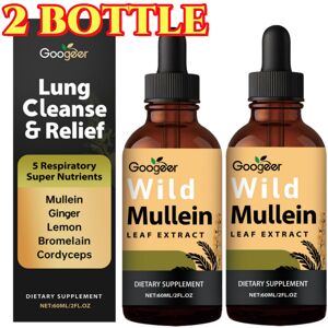Unbranded 2X Wild Mullein Leaf Extract Lung Cleanse & Relief Solution NEW! Unbranded 2X Wild Mullein Leaf Extract Lung Cleanse & Relief Solution NEW!