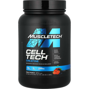 MuscleTech, Cell-Tech Creatine, Fruit Punch, 3 lbs (1.36 kg) MuscleTech, Cell-Tech Creatine, Fruit Punch, 3 lbs (1.36 kg)