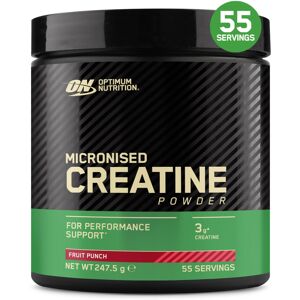 Optimum Nutrition ON Creatine Powder Flavoured - Fruit Punch 247.5g 55 Serve Optimum Nutrition ON Creatine Powder Flavoured - Fruit Punch 247.5g 55 Serve