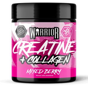 Warrior Creatine Monohydrate Powder + Hydrolysed Collagen Peptides 270g (30 Serv Warrior Creatine Monohydrate Powder + Hydrolysed Collagen Peptides 270g (30 Serv