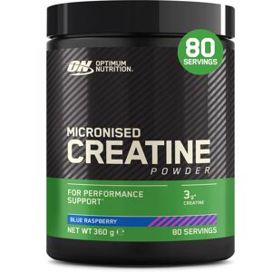 Optimum Nutrition Micronised Creatine Powder Flavoured, Blue Raspberry – 3 g cre Optimum Nutrition Micronised Creatine Powder Flavoured, Blue Raspberry – 3 g cre