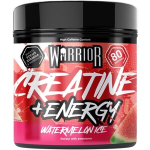 Warrior Creatine Monohydrate Powder + Energy 360g (80 Servings) – Micronised Cre Warrior Creatine Monohydrate Powder + Energy 360g (80 Servings) – Micronised Cre