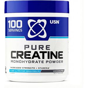 USN Pure Creatine Monohydrate Powder 500g - Unflavoured I 100 Servings 5g Micr USN Pure Creatine Monohydrate Powder 500g - Unflavoured I 100 Servings 5g Micr