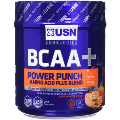 USN - BCAA Power Punch - Tangerine - Amino acid supplement USN - BCAA Power Punch - Tangerine - Amino acid supplement