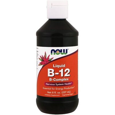 Now Foods Vitamin B-12 Complex - Energy Nervous System Support Now Foods Vitamin B-12 Complex - Energy Nervous System Support