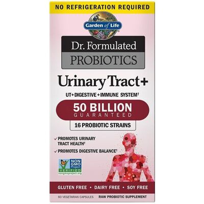 Garden of Life Dr. Formulated Probiotics Urinary Tract - 60 Veg Capsules Garden of Life Dr. Formulated Probiotics Urinary Tract - 60 Veg Capsules