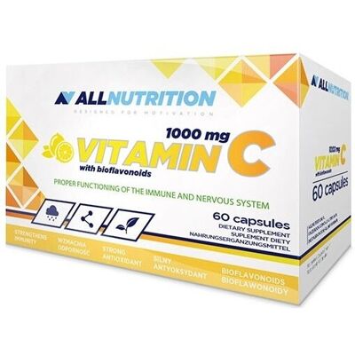 Allnutrition Vitamin C with Bioflavonoids 1000mg - Support Immunity Allnutrition Vitamin C with Bioflavonoids 1000mg - Support Immunity
