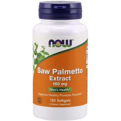 NOW Foods Saw Palmetto Extract 160mg - Prostate Support Supplement NOW Foods Saw Palmetto Extract 160mg - Prostate Support Supplement