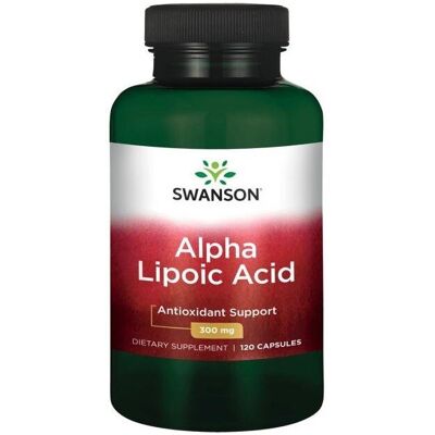 Swanson Alpha Lipoic Acid 300mg - Dietary Supplements Swanson Alpha Lipoic Acid 300mg - Dietary Supplements