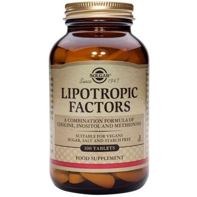 Solgar Lipotropic Factors tablets (100 pcs.) Solgar Lipotropic Factors tablets (100 pcs.)