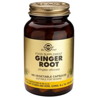 Solgar Ginger Root Vegicaps - Dietary Supplement Solgar Ginger Root Vegicaps - Dietary Supplement