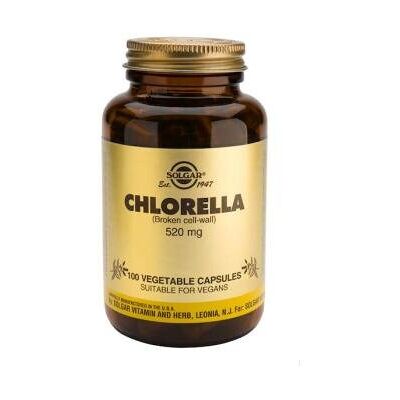 Solgar Chlorella Broken Cell-Wall Veg Capsules - Vegetables Solgar Chlorella Broken Cell-Wall Veg Capsules - Vegetables