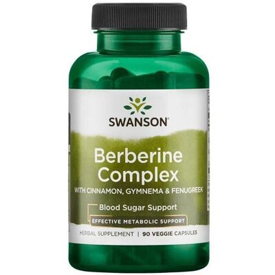 Swanson Berberine Complex - Supports Blood Sugar & Metabolism Swanson Berberine Complex - Supports Blood Sugar & Metabolism