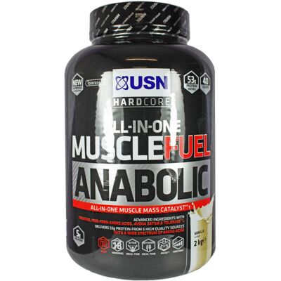 USN Muscle Fuel Anabolic Vanilla - Protein Powder for Muscle Growth USN Muscle Fuel Anabolic Vanilla - Protein Powder for Muscle Growth