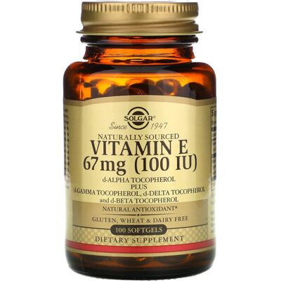 Solgar Vitamin E - Softgels - Antioxidant Support Solgar Vitamin E - Softgels - Antioxidant Support