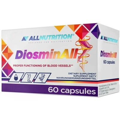 Allnutrition DiosminAll - 60 capsules - Supports vascular health Allnutrition DiosminAll - 60 capsules - Supports vascular health