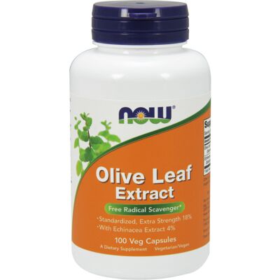 Now Foods Olive Leaf Extract - 500mg 18% - Vegetarian Dietary Supplement Now Foods Olive Leaf Extract - 500mg 18% - Vegetarian Dietary Supplement