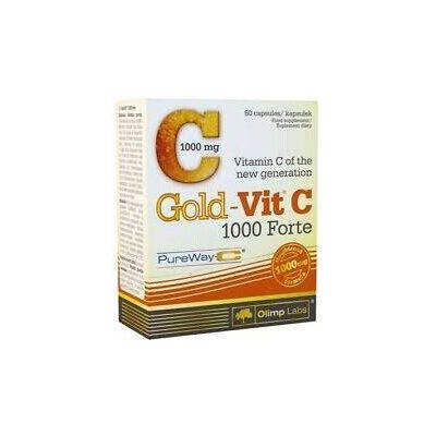 Olimp Gold - Vit C 1000 Forte - High-dose Vitamin C Antioxidant Supplement Olimp Gold - Vit C 1000 Forte - High-dose Vitamin C Antioxidant Supplement