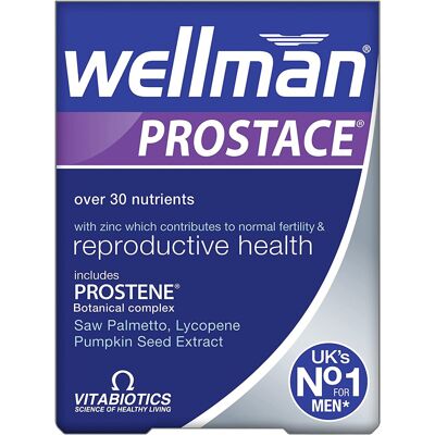 Vitabiotics Wellman Prostace - 60 Tablets Vitabiotics Wellman Prostace - 60 Tablets