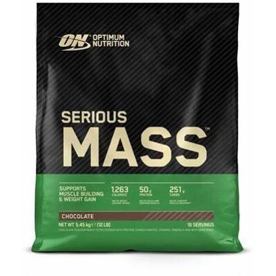 Optimum Nutrition Serious Mass (5455g) - Chocolate Optimum Nutrition Serious Mass (5455g) - Chocolate