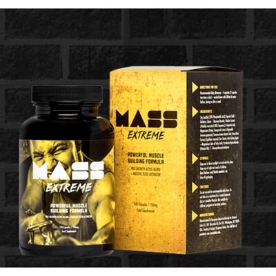 NuviaLab - Mass Extreme - 120 - Capsules - Supplement NuviaLab - Mass Extreme - 120 - Capsules - Supplement