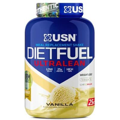 USN Diet Fuel UltraLean - Vanilla - 2KG - Protein Powder USN Diet Fuel UltraLean - Vanilla - 2KG - Protein Powder