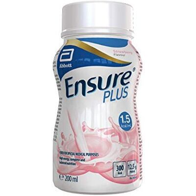 Ensure Plus - Milkshake Style - Strawberry - Nutritional drink Ensure Plus - Milkshake Style - Strawberry - Nutritional drink