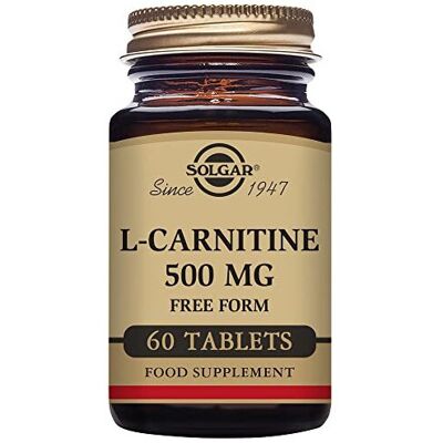 Solgar - L-Carnitine 500 mg Tablets Solgar - L-Carnitine 500 mg Tablets