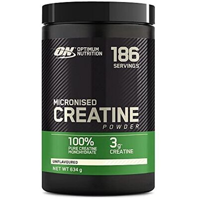 Optimum Nutrition Micronised Creatine Powder, 100% Pure Creatine Monohydrate Pow Optimum Nutrition Micronised Creatine Powder, 100% Pure Creatine Monohydrate Pow