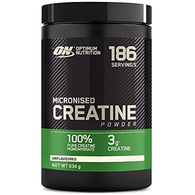 Optimum Nutrition Micronised Creatine Powder, 100% Pure Creatine Monohydrate Powder for Performanc Optimum Nutrition Micronised Creatine Powder, 100% Pure Creatine Monohydrate Powder for Performanc