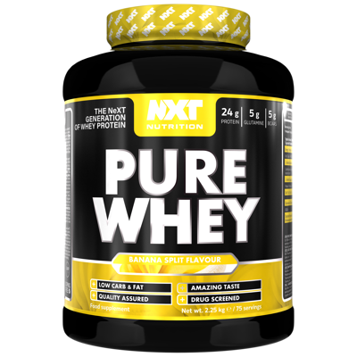 WWE NXT Nutrition Pure Whey Powder - Low Fat - Muscle Building - 2.25KG WWE NXT Nutrition Pure Whey Powder - Low Fat - Muscle Building - 2.25KG
