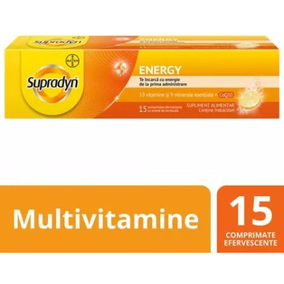Bayer - Supradyn Energy - CoQ10 - 15 tbl - Multivitamin Bayer - Supradyn Energy - CoQ10 - 15 tbl - Multivitamin