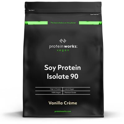 The Protein Works Soy Protein Isolate Vanilla Cream - Protein Powder The Protein Works Soy Protein Isolate Vanilla Cream - Protein Powder