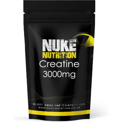 Nuke Nutrition Creatine Tablets 3000mg - 120 Tablets - Pure Nuke Nutrition Creatine Tablets 3000mg - 120 Tablets - Pure
