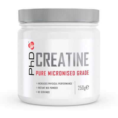PhD Nutrition Creatine Pure Micronised Grade - 250g PhD Nutrition Creatine Pure Micronised Grade - 250g