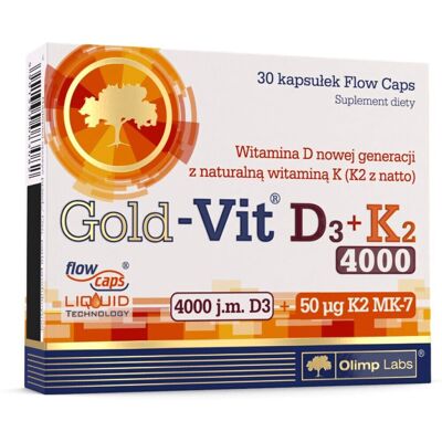 Olimp - Gold-Vit D3 4000 IU + K2 - Vitamin supplement Olimp - Gold-Vit D3 4000 IU + K2 - Vitamin supplement